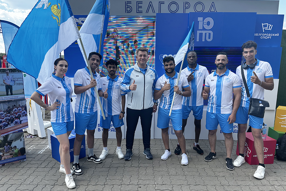 Представители НИУ «БелГУ» в составе команды Белгорода победили в параде физкультурников